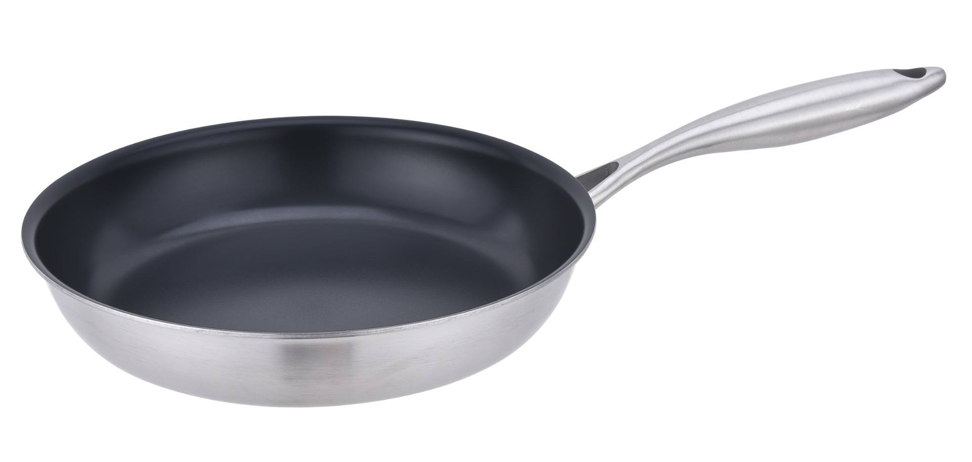 Stegepande stål plasma titanium - 20 cm