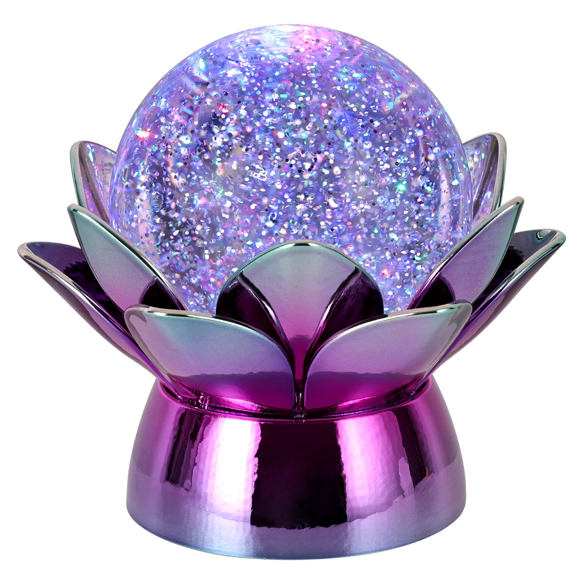 Åkande glitterlampe