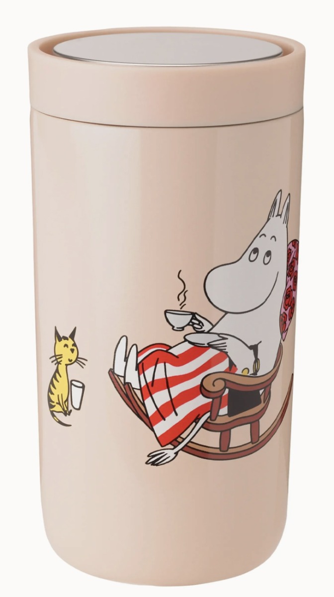 STELTON To go click moomin termokop 0,2 liter - moomin mamma - beige