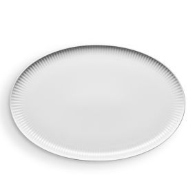 EVA TRIO Legio nova oval coupe fad 37 x 25 cm - hvid - OVNFASTE FADE