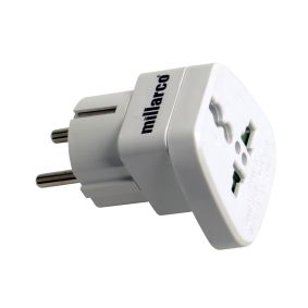 MILLARCO Universal adapter t/brug i DK - ØVRIGE