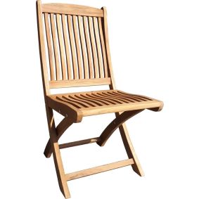 TEAK Luksus foldestol "boston" - HAVESTOLE