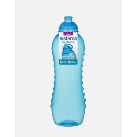 SISTEMA Drikkedunk twist 'n' sip 620 ml - blå - MADKASSER & DRIKKEDUNKE