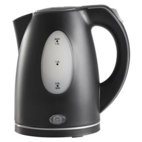 Elkedel 1,5 liter - sort - ELKEDLER
