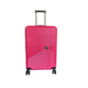 Kuffert hård mellem - pink - KUFFERTER