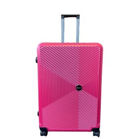 Kuffert hård stor - pink - KUFFERTER