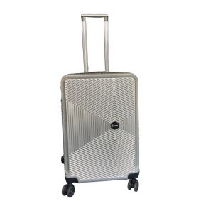 Kuffert hård mellem - silver - KUFFERTER