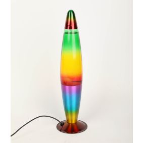 Lavalampe rainbow - BORDLAMPER