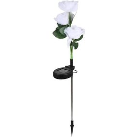 Solarblomst 2 stk - rose - HAVELAMPER