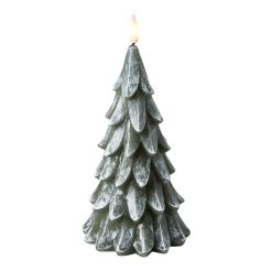 DACORE LED lys juletræ børstet Ø10 x 18 cm - grøn -