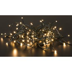 Lyskæde 480 led varmhvid m/remote funktion -