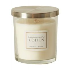 DACORE Duftlys i klart glas - cotton - 