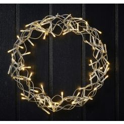 DACORE Krans 30 cm m/ 80 led - 
