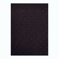 Badeforhæng sort 180x220 cm -