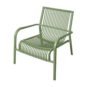 DACORE Loungestol i plast - grøn - LOUNGE & SOFASÆT