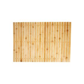 DACORE Bademåtte foldbar 40 x 60cm - bambus natur - ØVRIGE BADTILBEHØR