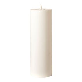 Bloklys udendørs m/chip  - H 30 cm - LYS & LYSKÆDER