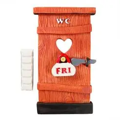 DET GAMLE APOTEK Nissedør WC - brun - 