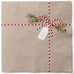 DET GAMLE APOTEK Mundserviet gavebånd - 20 stk - 