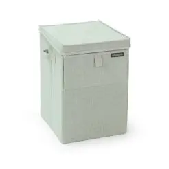 BRABANTIA Stabelbar vasketøjsboks 35 liter - grøn - 