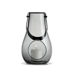 HOLMEGAARD Design with light lanterne H25 cm - smoke - 