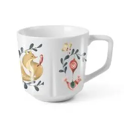 ROSENDAHL Grand cru cottage Krus 30 cl - hvid m. deko ræv - 