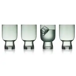 LYNGBY Sorrento vandglas 30 cl 4 stk - grøn - 