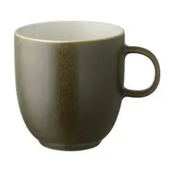 STUDIO ROUND North krus 33 cl - mat grøn/mat hvid - 