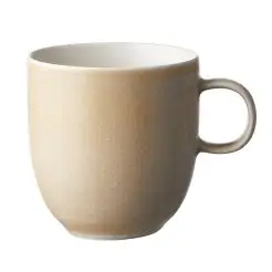 STUDIO ROUND North krus 33 cl - hvid/blank blå - 