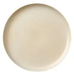 STUDIO ROUND North middagstallerken 27 cm - mat hvid/mat blå - 