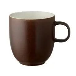 STUDIO ROUND North krus 33 cl - mat brun/mat hvid - 