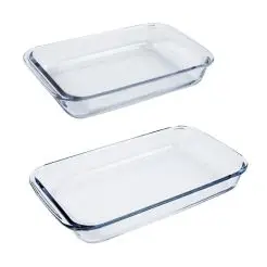 AIDA Aroma ovnfaste fade i glas - 2 stk - 