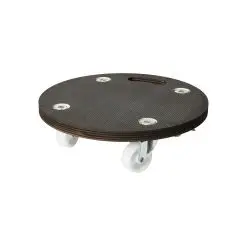 HOME IT Plantetrolley Ø30 - sort - 