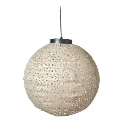 DACORE Solcelle lanterne &Oslash;25 cm - sand - 