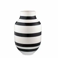 KÄHLER Omaggio vase sort 30,5 cm. - 