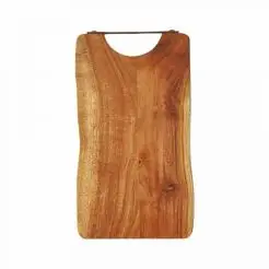 DACORE Skærebræt med læder håndtag 32x18 cm - 