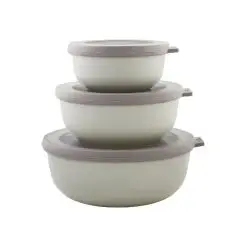 MEPAL Cirqula lav skålesæt nordic white - 