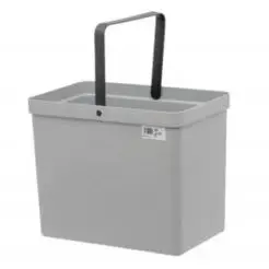 Affaldspand 21 liter - grå - 