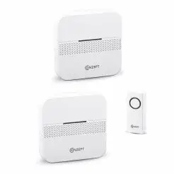 Dørklokke m/ 2 modtagere - 