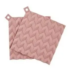 STELTON RIG-TIG Grydelapper 2 stk - hold on - misty rose - 