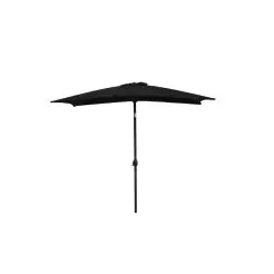 HOFFMANN Alu parasol cordoba 2x3m m/tilt - sort - 