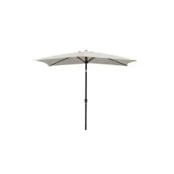 HOFFMANN Alu parasol cordoba 2x3m m/tilt - natur - 