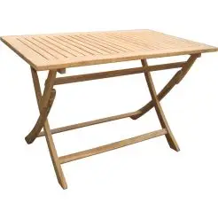 TEAK Luksus altanbord 70 x 120 cm "boston" - 