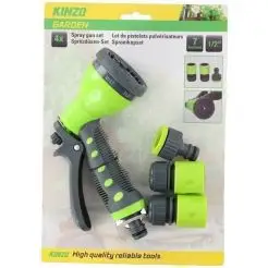 KINZO Brusehoved 7 funktioner - 4 dele - 