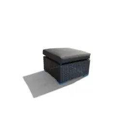 Vita lux bord / skammel  til sofasæt - sort - 