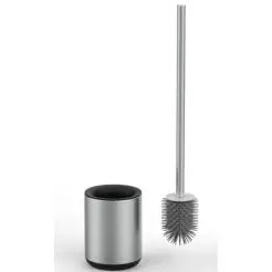 Toiletbørste stål / silikone - TOILETBØRSTER