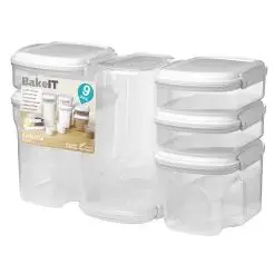 SISTEMA Bake it sæt - 9 stk - 