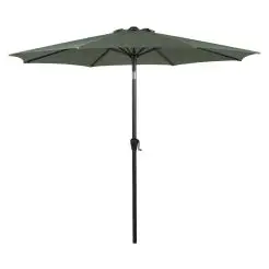 OUTFIT Alu parasol Ø3 m m/tilt og hejs - grøn - 