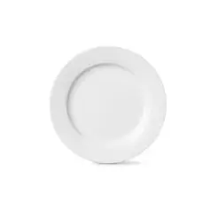LYNGBY Rhombe frokost tallerken 23 cm - hvid - 