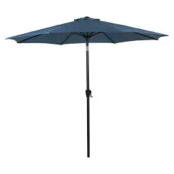 OUTFIT Alu parasol Ø3 m m/tilt og hejs - blå - 